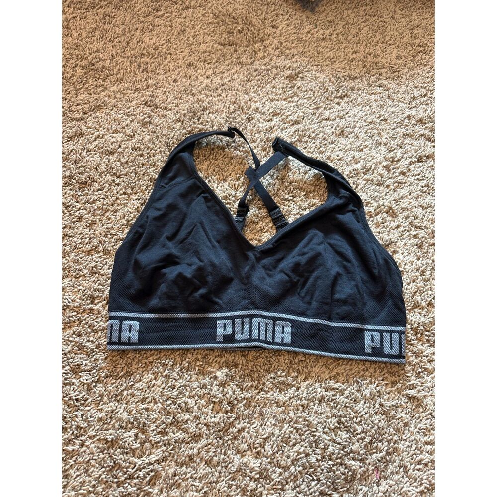 🔆 Puma black sports bra